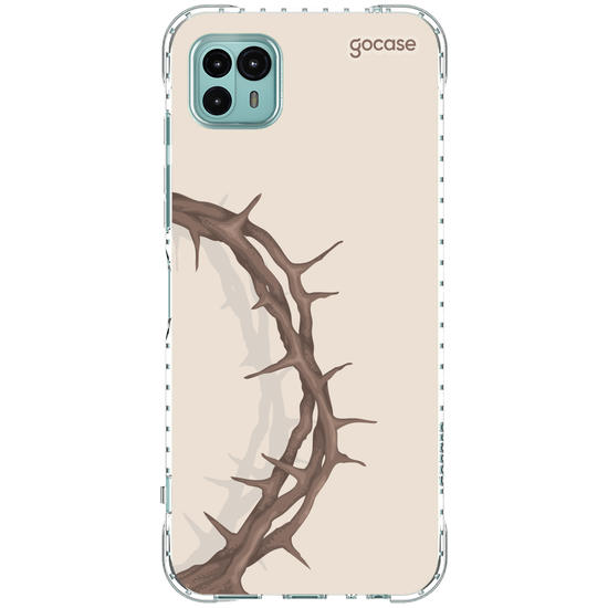 Capinha para celular  Coroa Espinhos Lateral