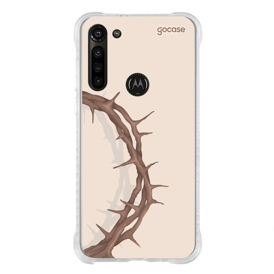 Capinha para celular  Coroa Espinhos Lateral