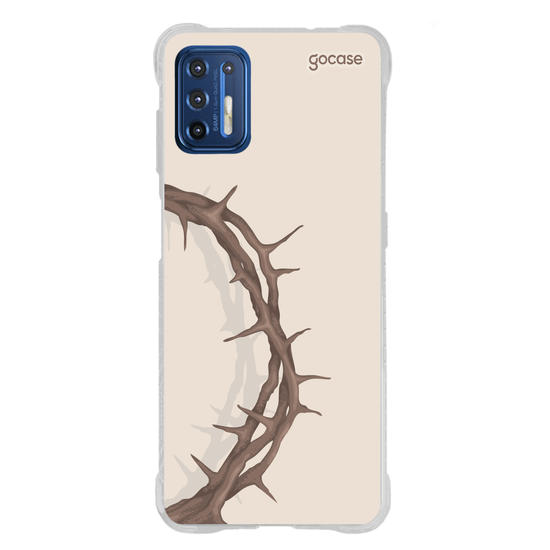 Capinha para celular  Coroa Espinhos Lateral
