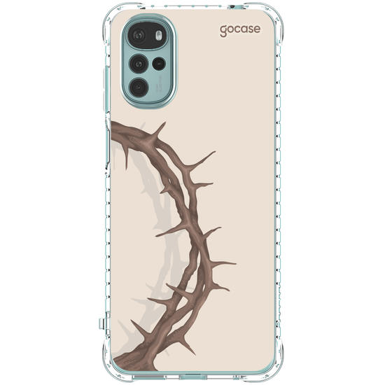 Capinha para celular  Coroa Espinhos Lateral