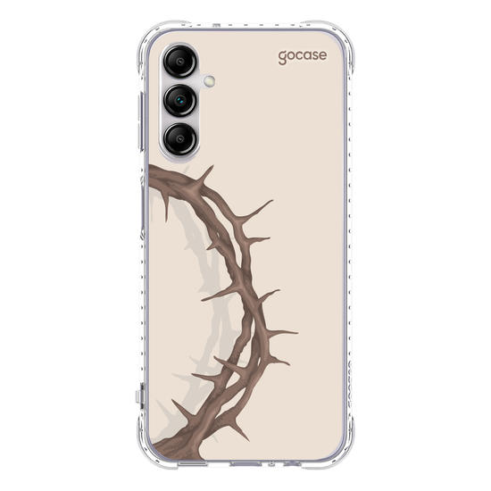 Capinha para celular  Coroa Espinhos Lateral