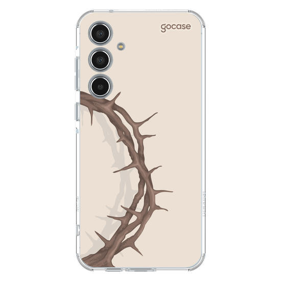 Capinha para celular  Coroa Espinhos Lateral