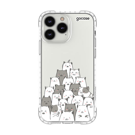 Capinha para celular Xadrez de Gatos