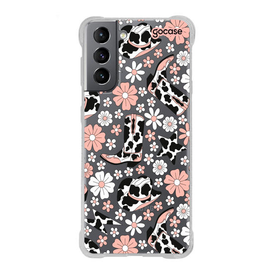 Capinha para celular Cowgirl - Chapéus e Botas de Vaquinha