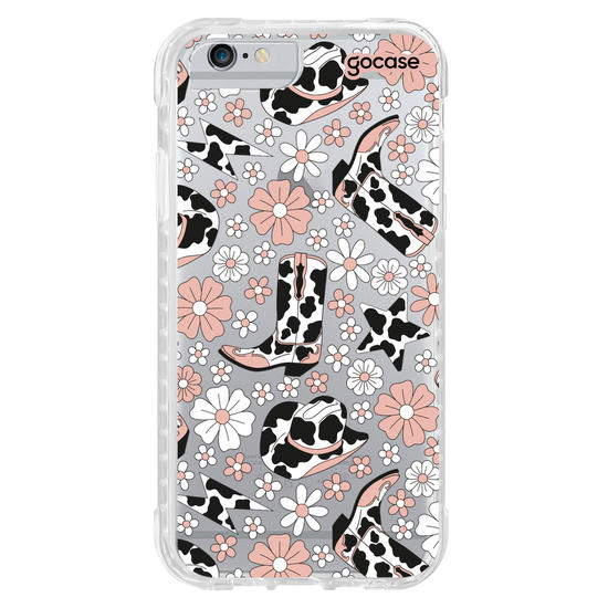Capinha para celular Cowgirl - Chapéus e Botas de Vaquinha