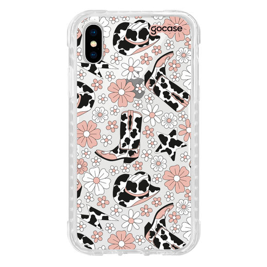 Capinha para celular Cowgirl - Chapéus e Botas de Vaquinha