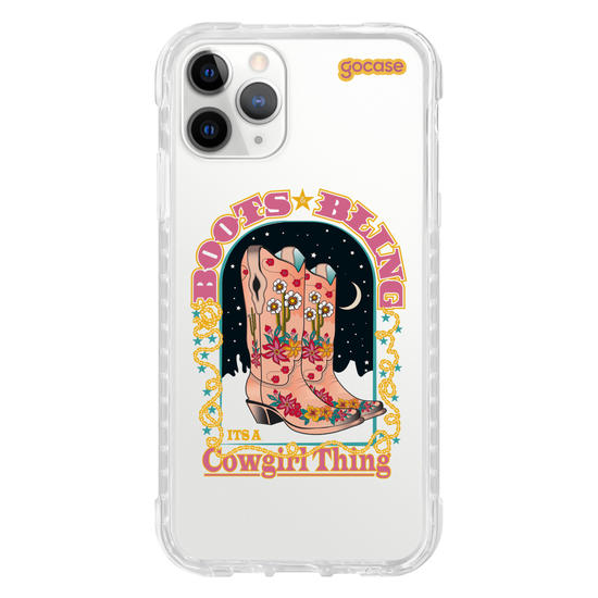 Capinha para celular  Cowgirl - Botas Cintilantes