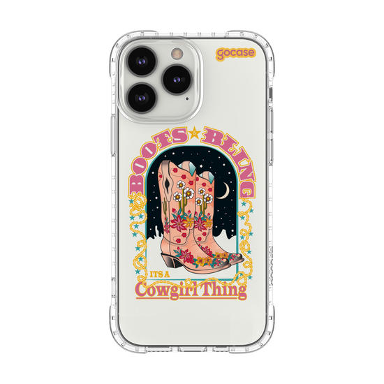Capinha para celular  Cowgirl - Botas Cintilantes