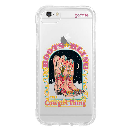 Capinha para celular  Cowgirl - Botas Cintilantes