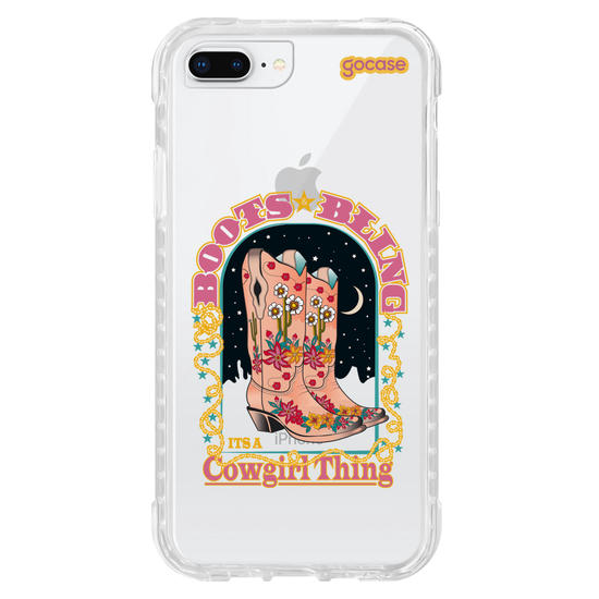 Capinha para celular  Cowgirl - Botas Cintilantes