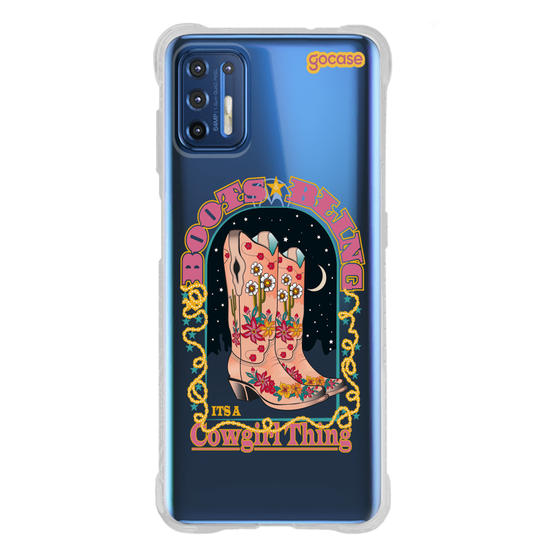 Capinha para celular  Cowgirl - Botas Cintilantes