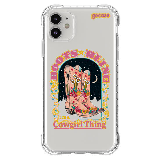 Capinha para celular  Cowgirl - Botas Cintilantes