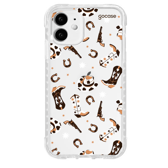 Capinha para celular  Cowgirl - Cow Pattern