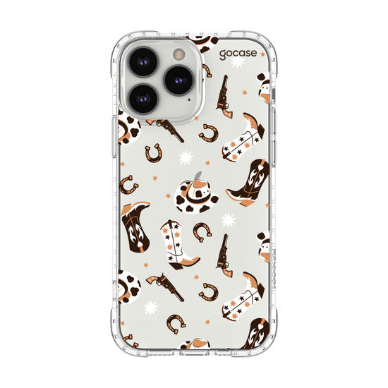Capinha para celular  Cowgirl - Cow Pattern