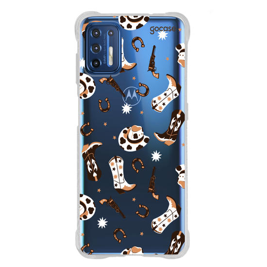 Capinha para celular  Cowgirl - Cow Pattern