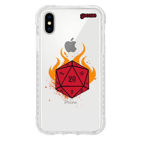 Capinha para celular Critical Hit!