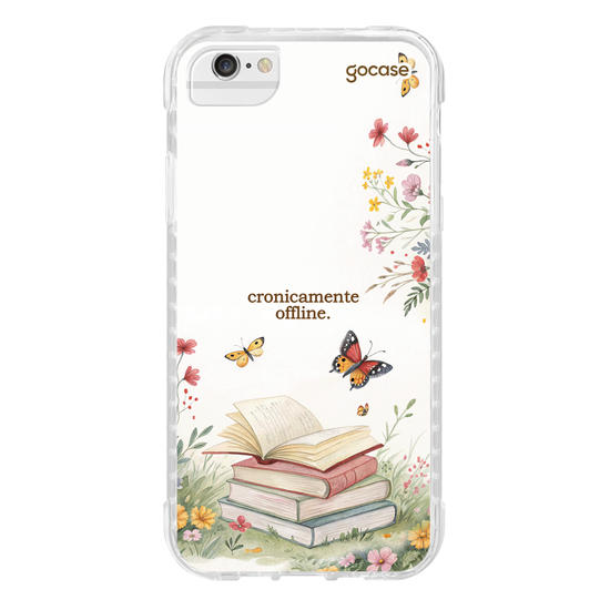 Capinha para celular  Cronicamente Offline Booklover