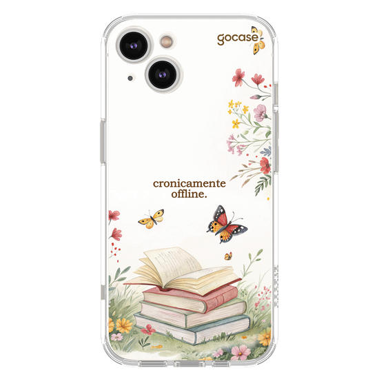 Capinha para celular  Cronicamente Offline Booklover