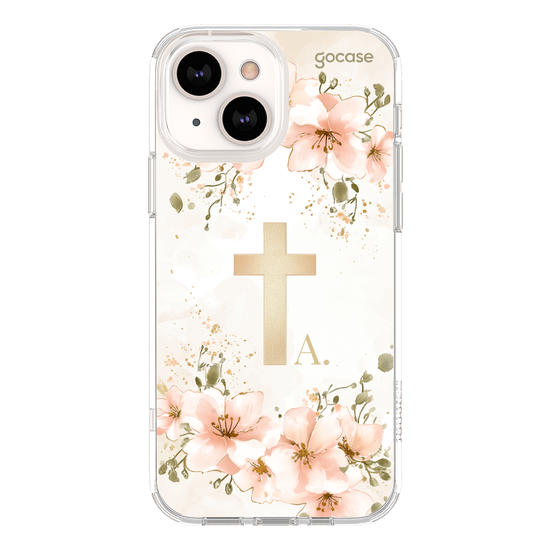 Capinha para celular Cruz Cherry Blossom