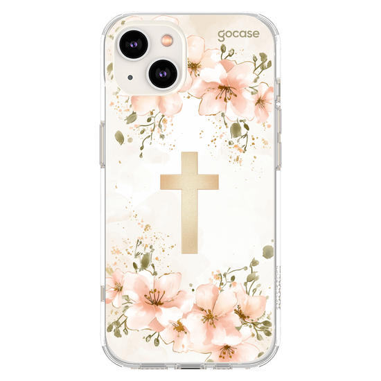Capinha para celular  Cruz Cherry Blossom