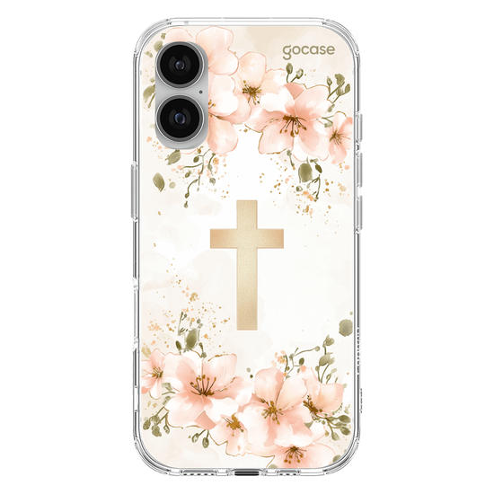 Capinha para celular  Cruz Cherry Blossom