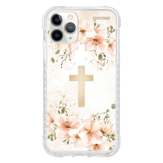 Capinha para celular  Cruz Cherry Blossom