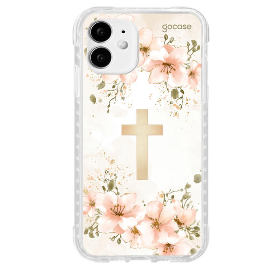 Capinha para celular  Cruz Cherry Blossom