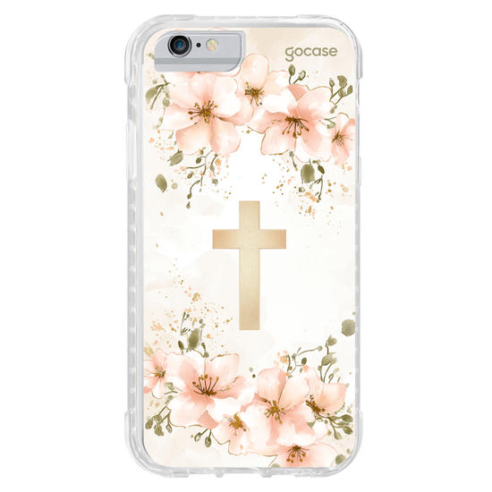 Capinha para celular  Cruz Cherry Blossom