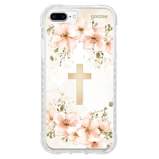 Capinha para celular  Cruz Cherry Blossom