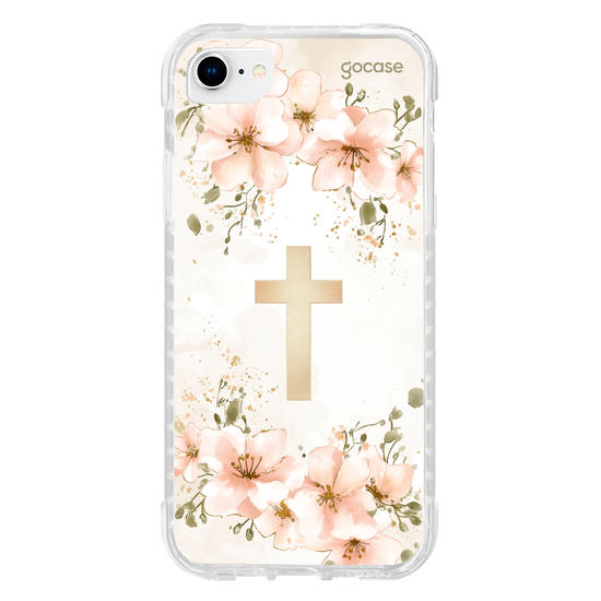 Capinha para celular  Cruz Cherry Blossom