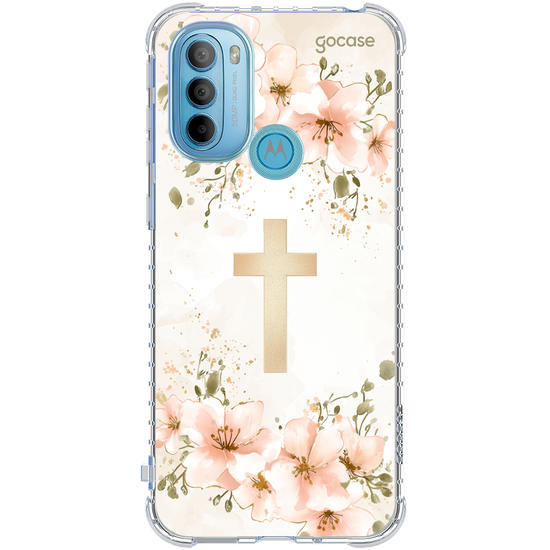Capinha para celular  Cruz Cherry Blossom