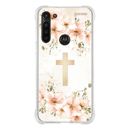 Capinha para celular  Cruz Cherry Blossom