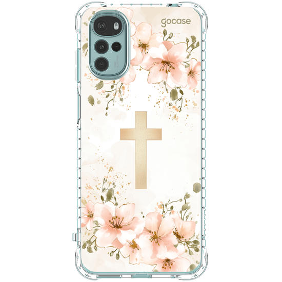 Capinha para celular  Cruz Cherry Blossom