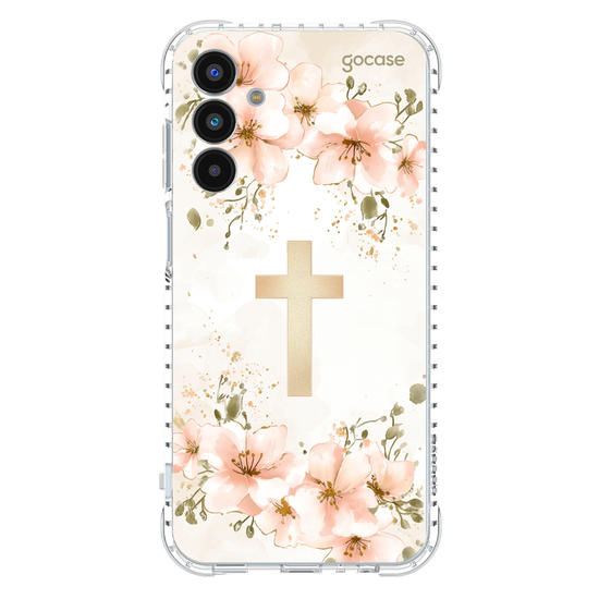Capinha para celular  Cruz Cherry Blossom