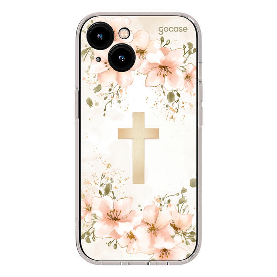 Capinha para celular  Cruz Cherry Blossom