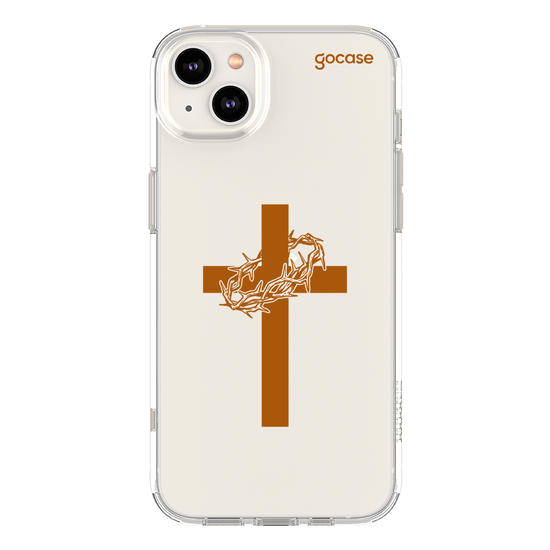 Capinha para celular  Cruz Com Coroa