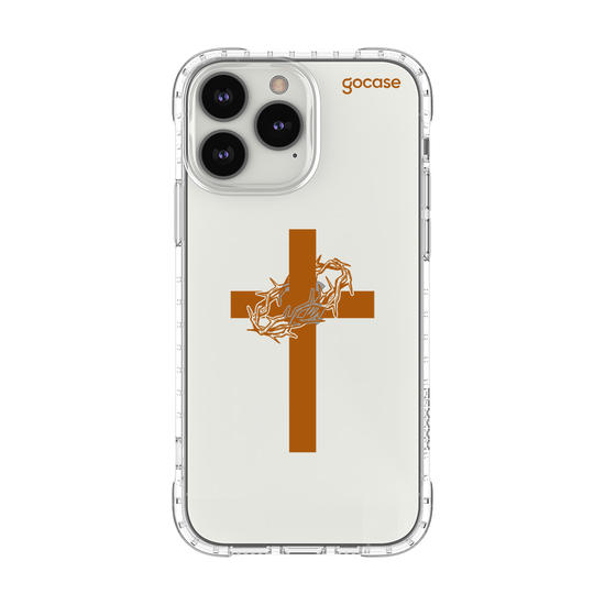 Capinha para celular  Cruz Com Coroa
