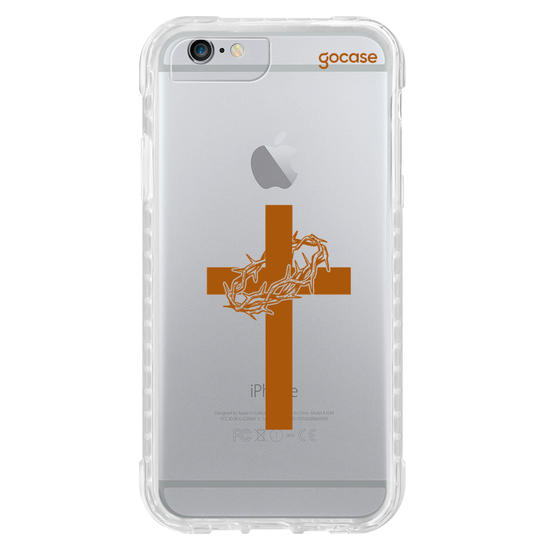 Capinha para celular  Cruz Com Coroa