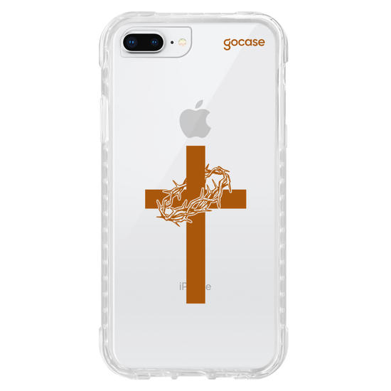 Capinha para celular  Cruz Com Coroa