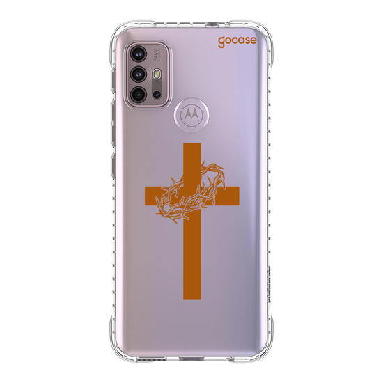 Capinha para celular  Cruz Com Coroa