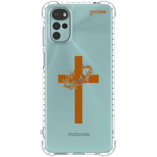 Capinha para celular  Cruz Com Coroa
