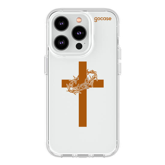 Capinha para celular  Cruz Com Coroa