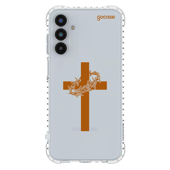 Capinha para celular  Cruz Com Coroa