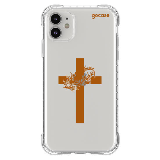 Capinha para celular  Cruz Com Coroa