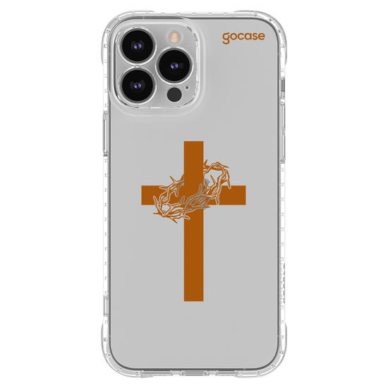 Capinha para celular  Cruz Com Coroa
