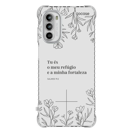 Capinha para celular  Cruz Com Flores Lineart
