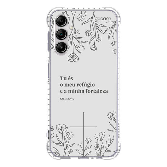 Capinha para celular  Cruz Com Flores Lineart
