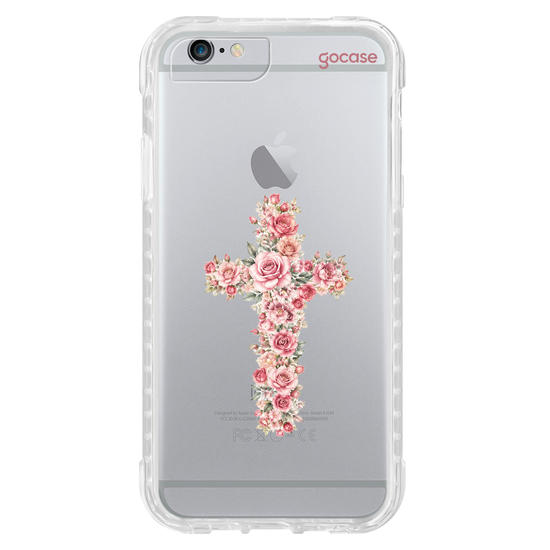 Capinha para celular  Cruz de Rosas