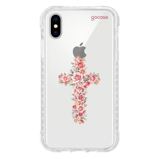 Capinha para celular  Cruz de Rosas