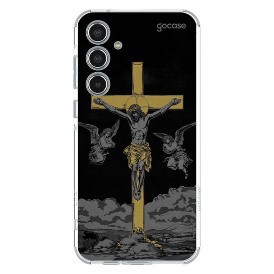 Capinha para celular  Cruz Gold Noir